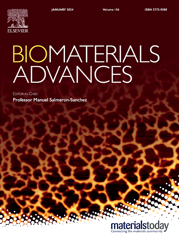 Go to journal home page - Biomaterials Advances